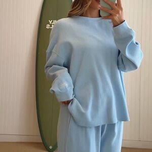 Daily Drills Light Blue Lounge Set